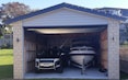 6m x 8.95m with 3.1m stud height custom double garage