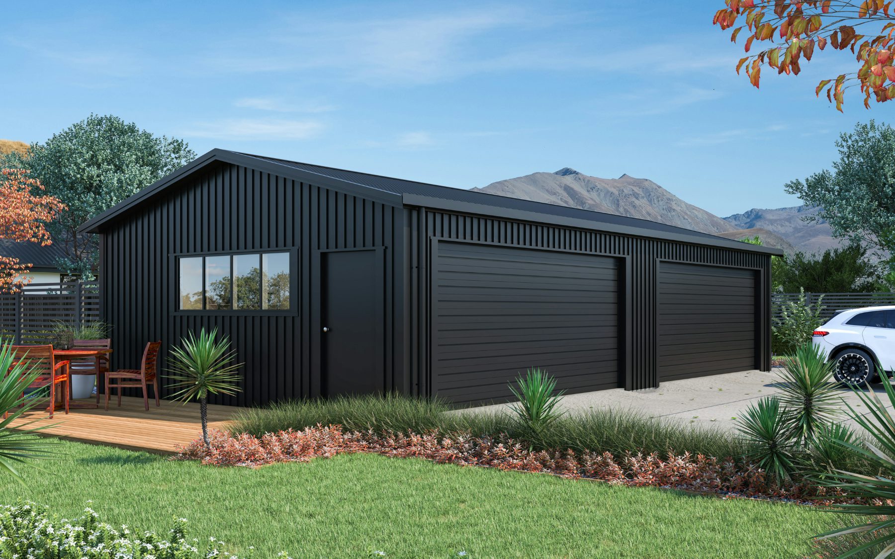 12m x 6m Large Double Garage Kitset