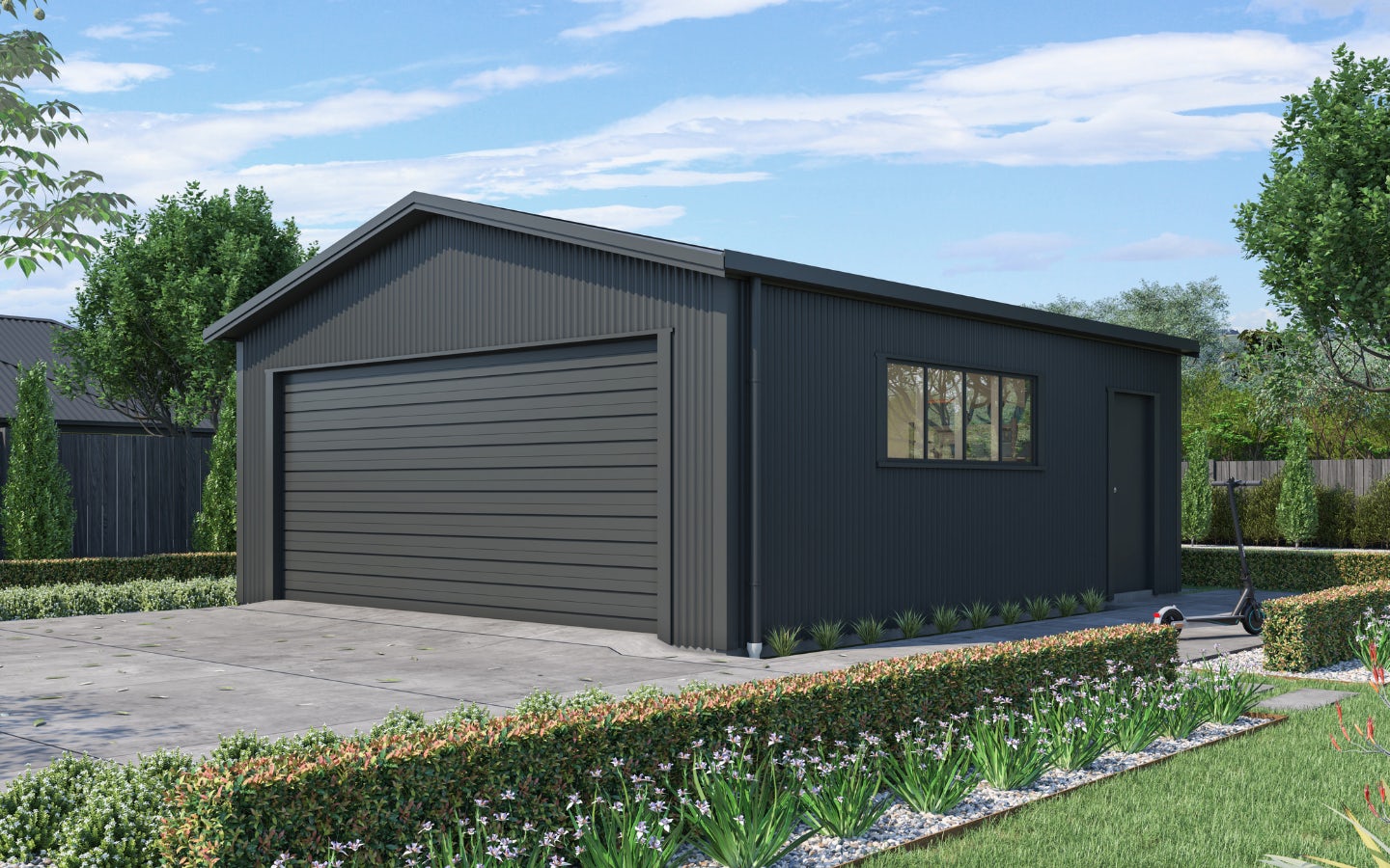 600 7.2x6 VerticalCorrugate Gable15 Flaxpod Flaxpod 01