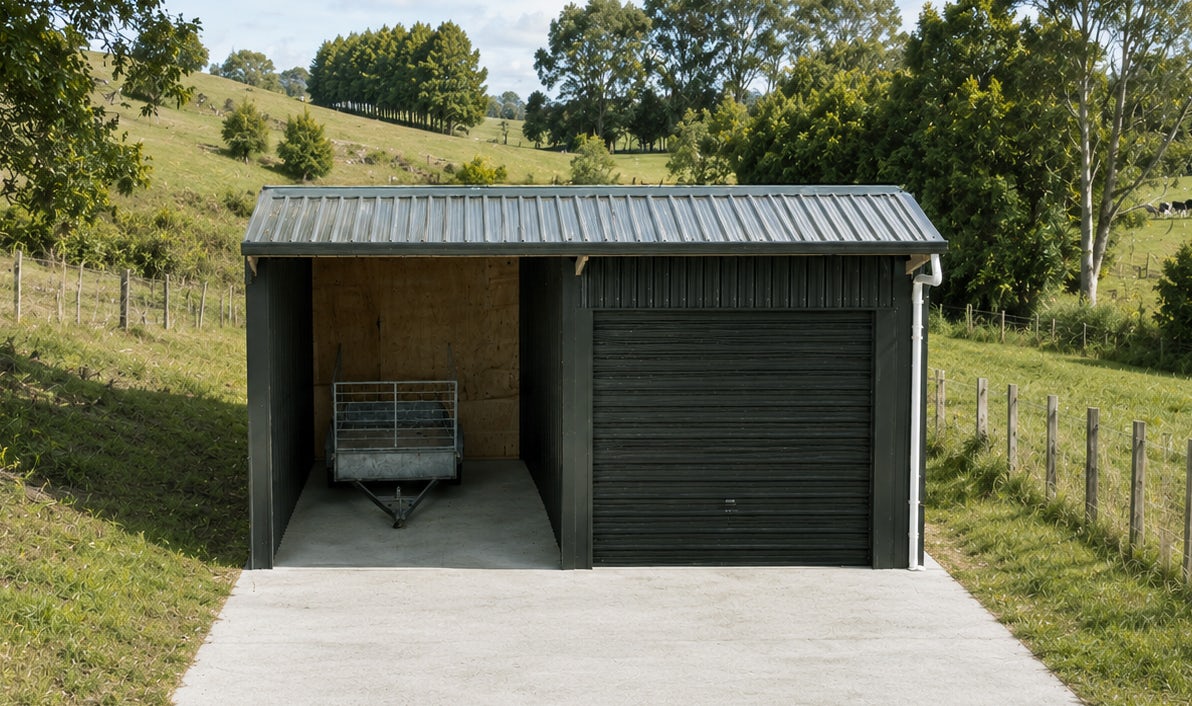 2-Bay, 1 Enclosed - 6m x 6m x 3.6m
