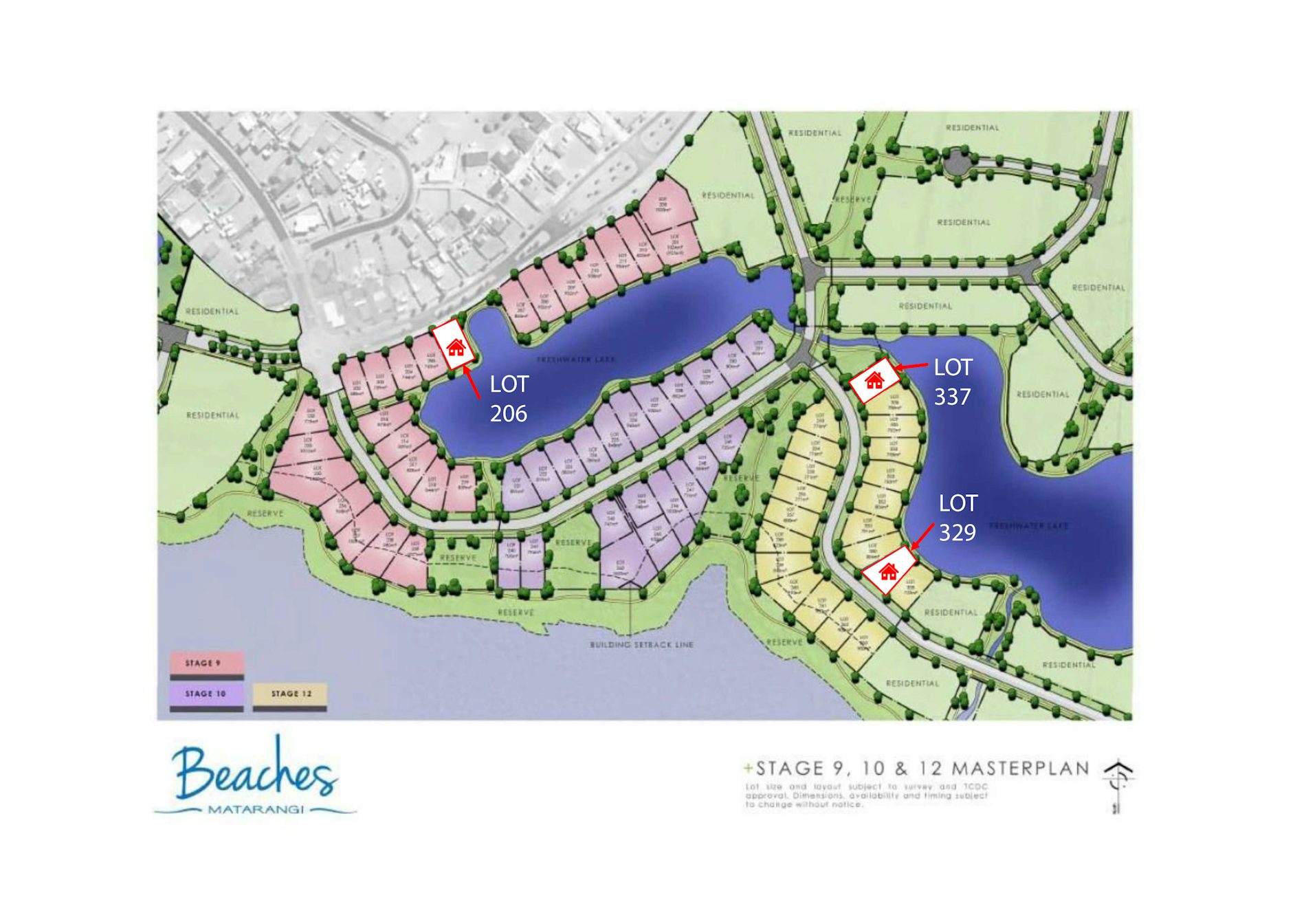 2. Beaches Lot Locations
