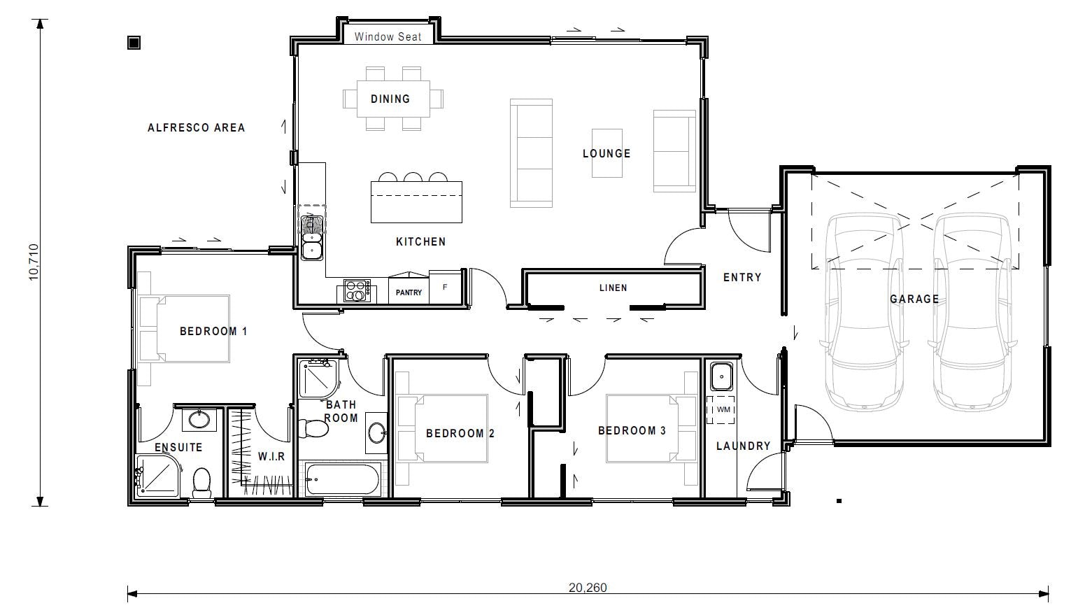 King Floorplan