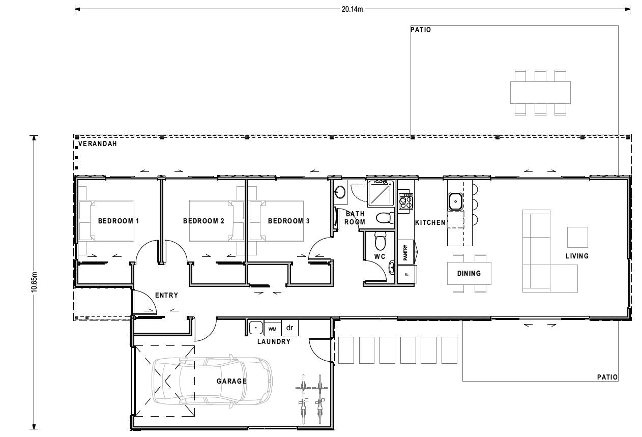 Kowhai Floorplan