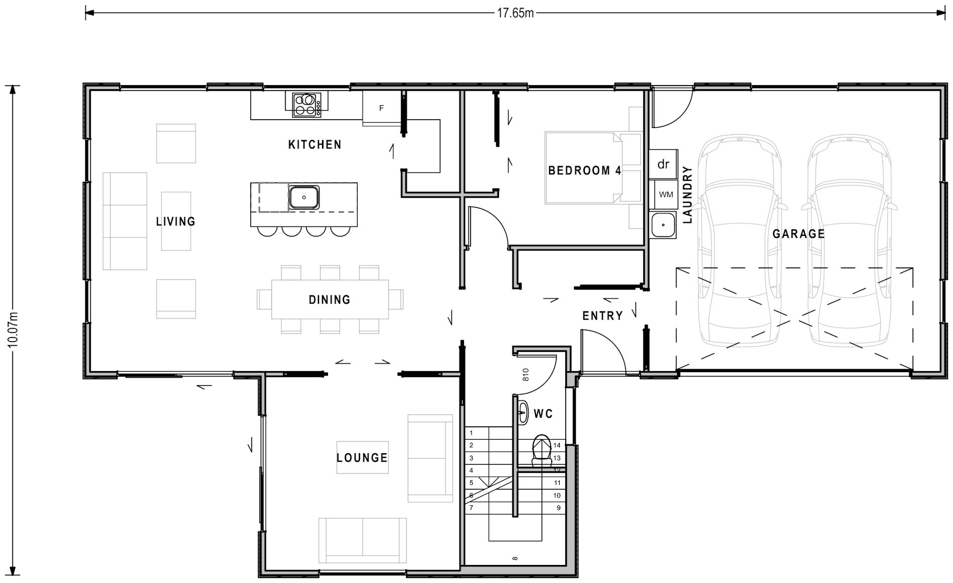 Moeraki Floor Plan 1