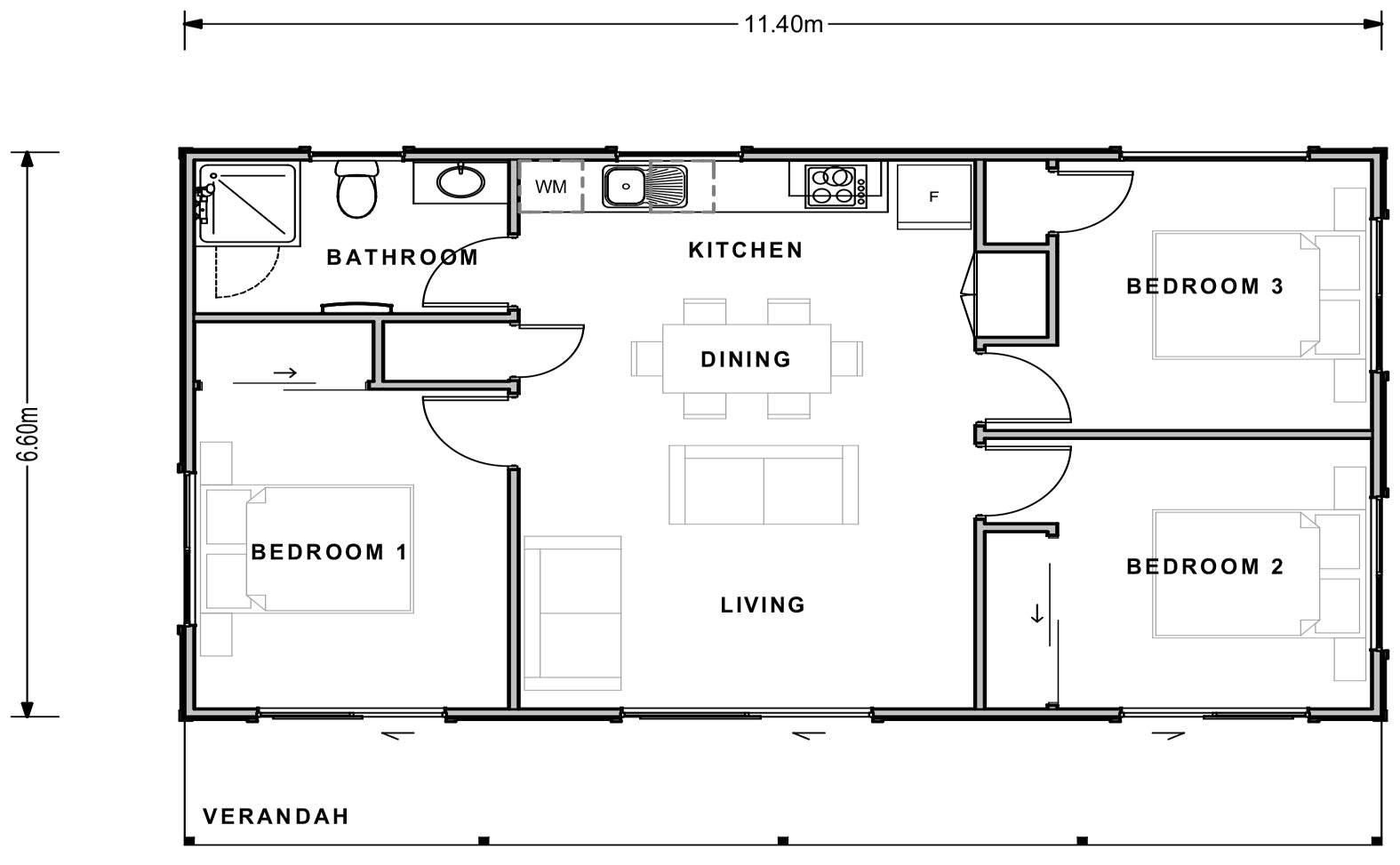 Ruapehu Floor Plan