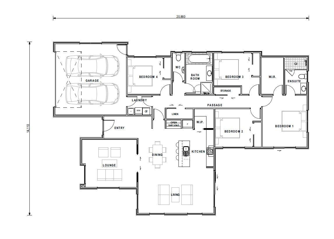 Snell Floorplan