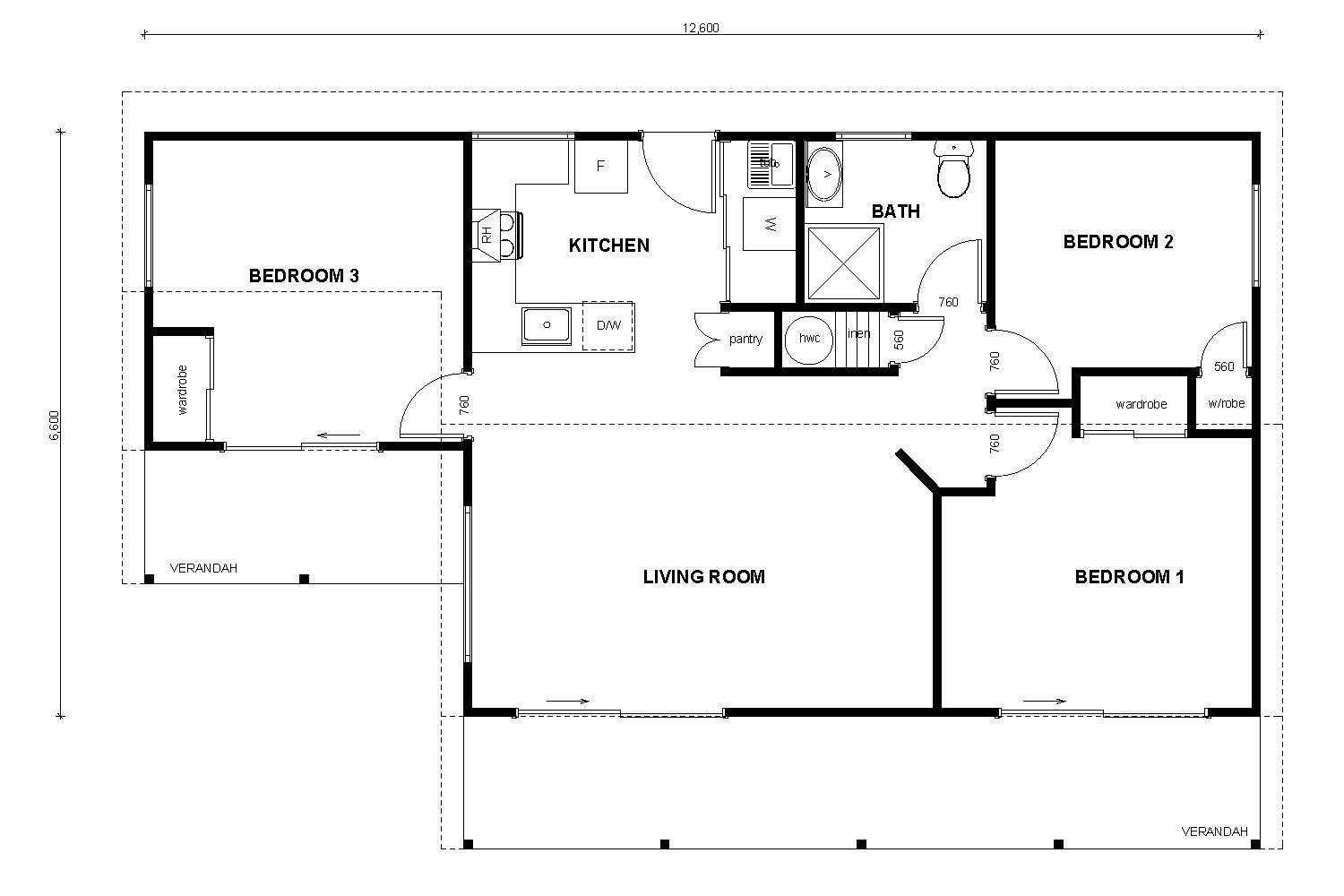 Palmerston floor plan