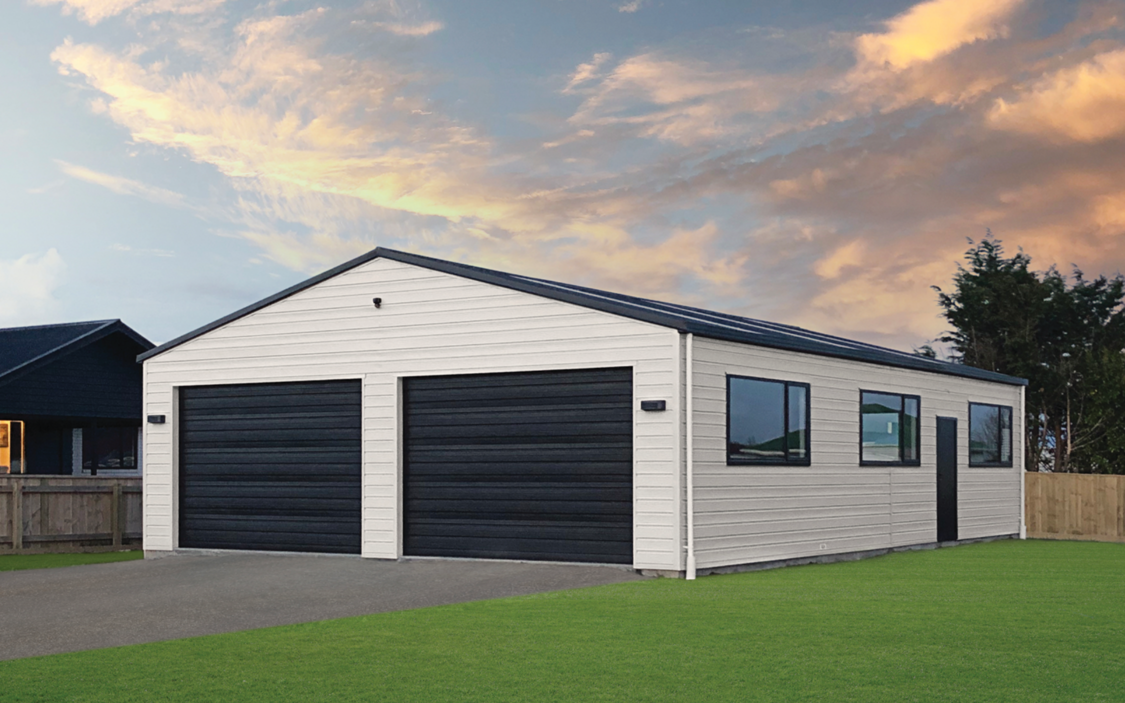 13.2m x 9.0m 2.7m Stud Garage 1