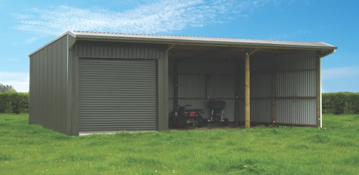 10.8m x 6m x 3.6m Kitset Three Bay Lean to