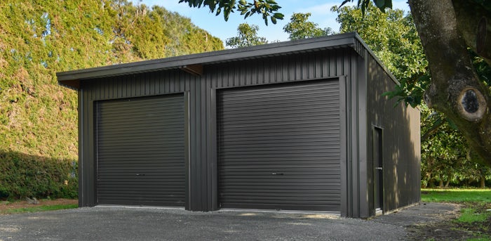 8m x 8m x 3.6m 2 Bay Enclosed