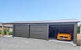 10.2m x6m x2.4m stud height triple garage and carport 