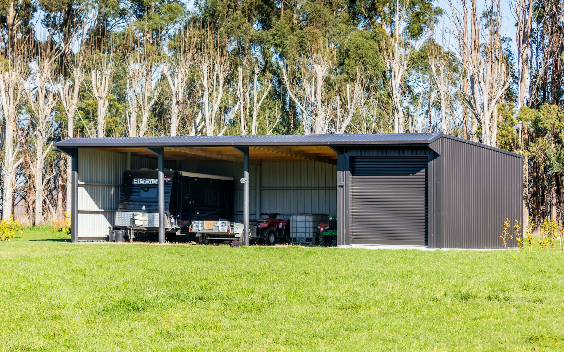 14.4m x 7m Stand Tough Kitset Lean to farm building