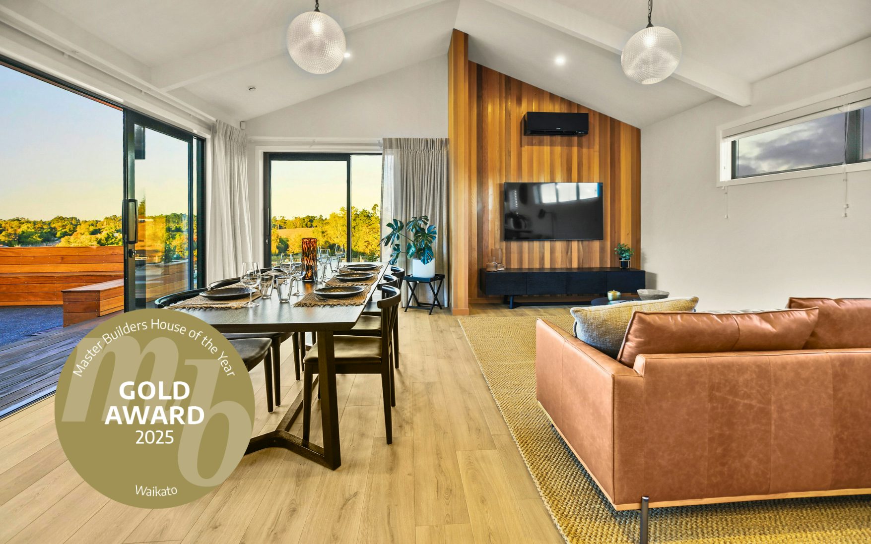 2025 Waikato House of the Year Winner – Modified Cuba Design (Metro Range), 167sqm, 3 Bedrooms