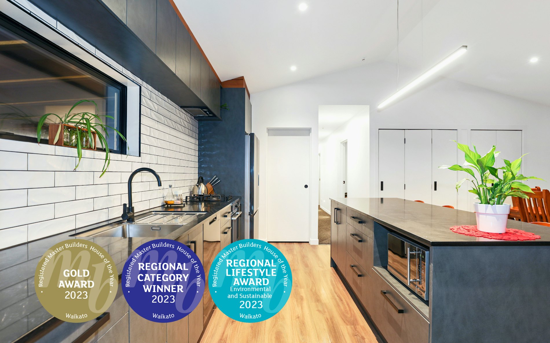 2023 Waikato House of The Year Winner - 126sqm, three-bedroom home 