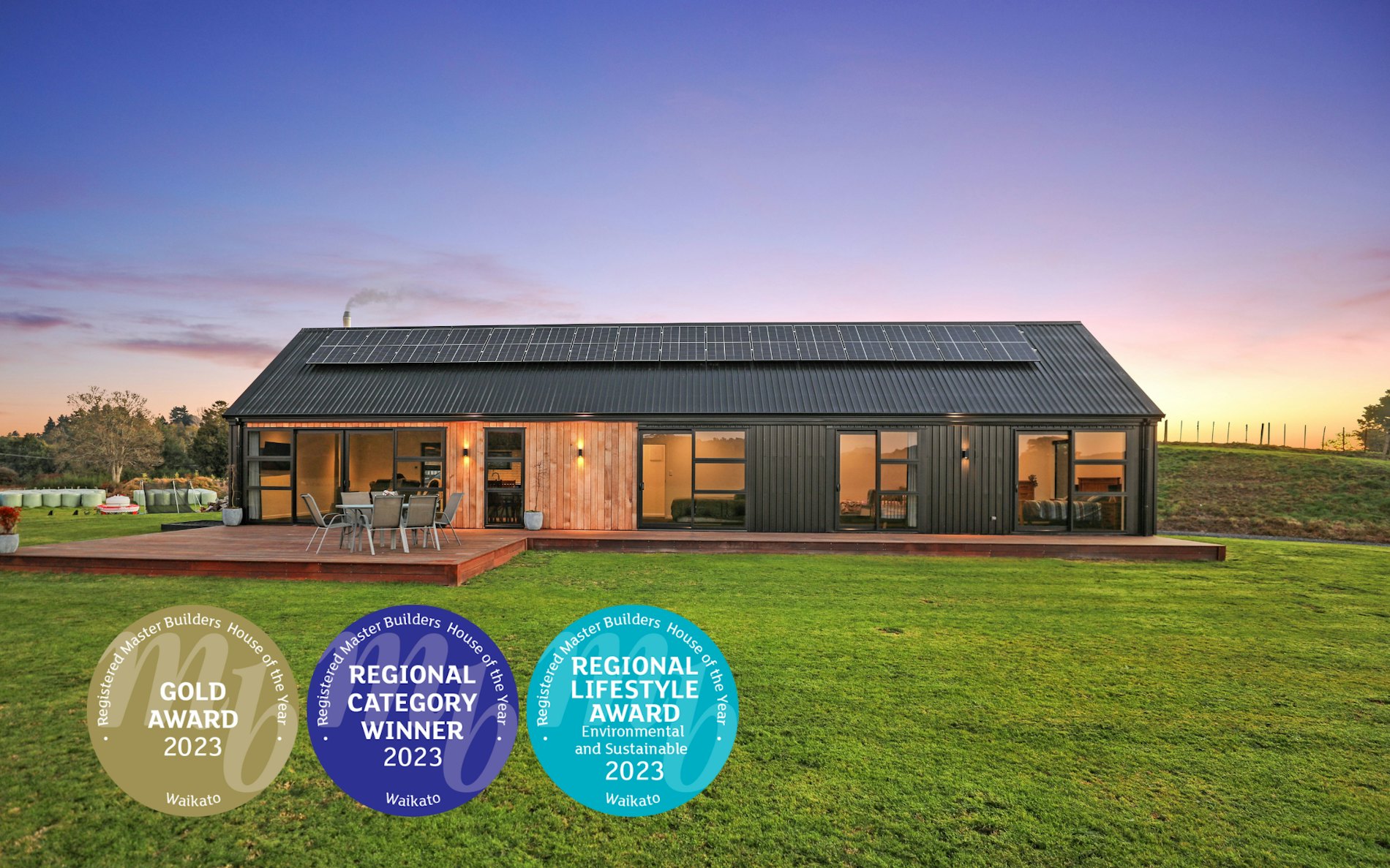 2023 Waikato House of The Year Winner - 126sqm, three-bedroom home 