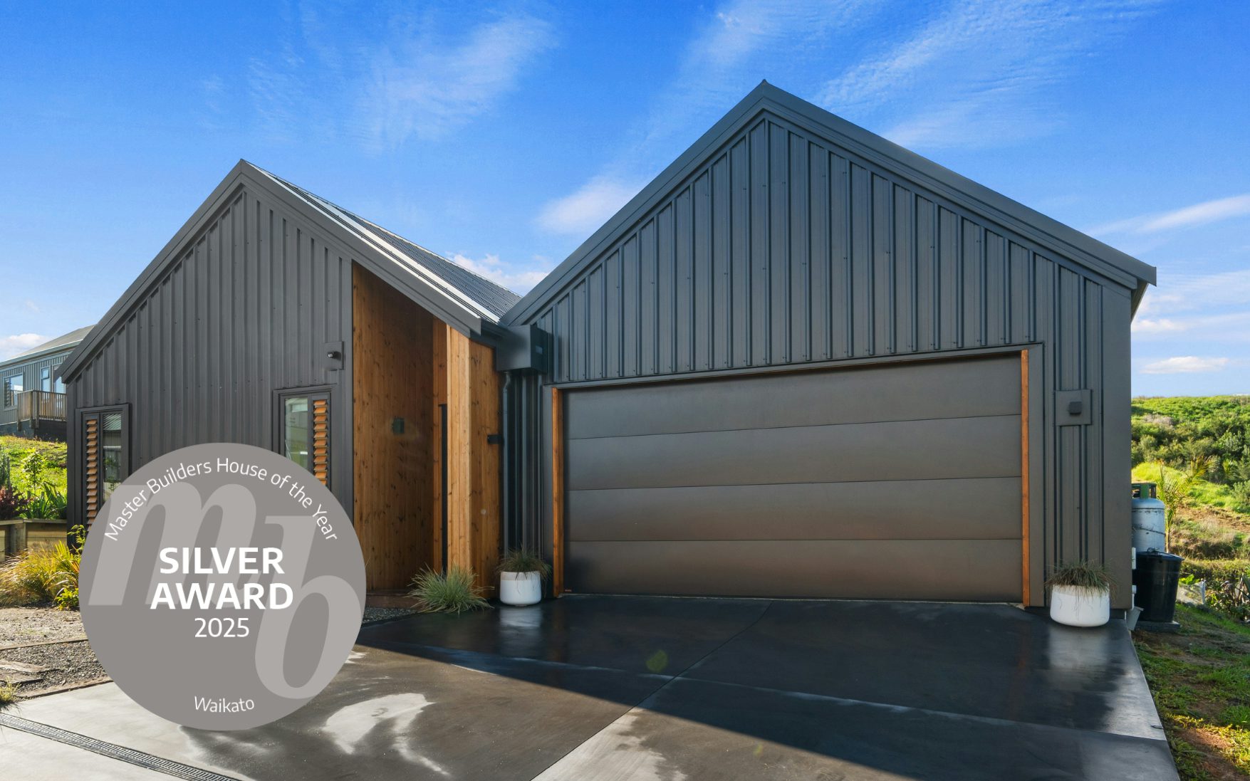 2025 Waikato House of the Year Winner – Modified Cuba Design (Metro Range), 174sqm, 2 Bedrooms