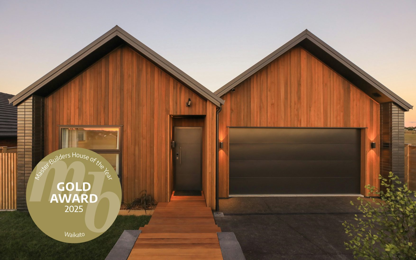 2025 Waikato House of the Year Winner – Modified Cuba Design (Metro Range), 167sqm, 3 Bedrooms