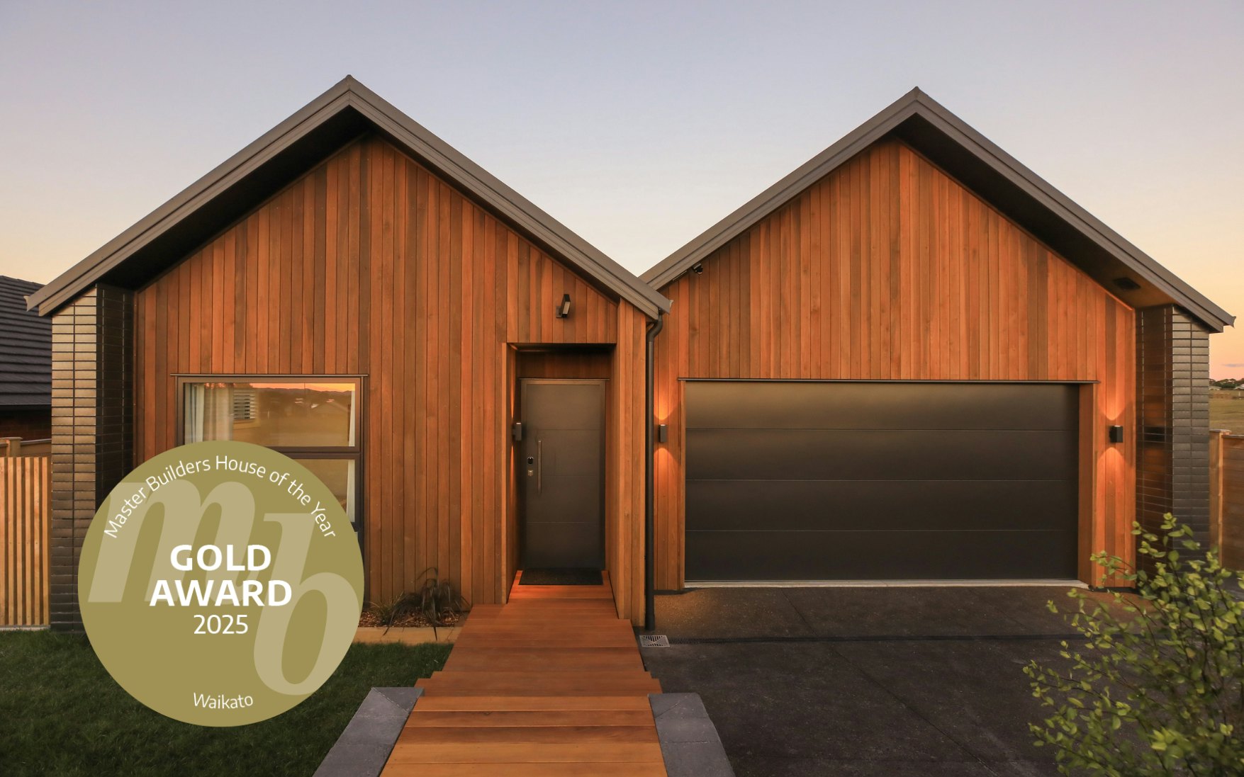 2025 Waikato House of the Year Winner – Modified Cuba Design (Metro Range), 167sqm, 3 Bedrooms