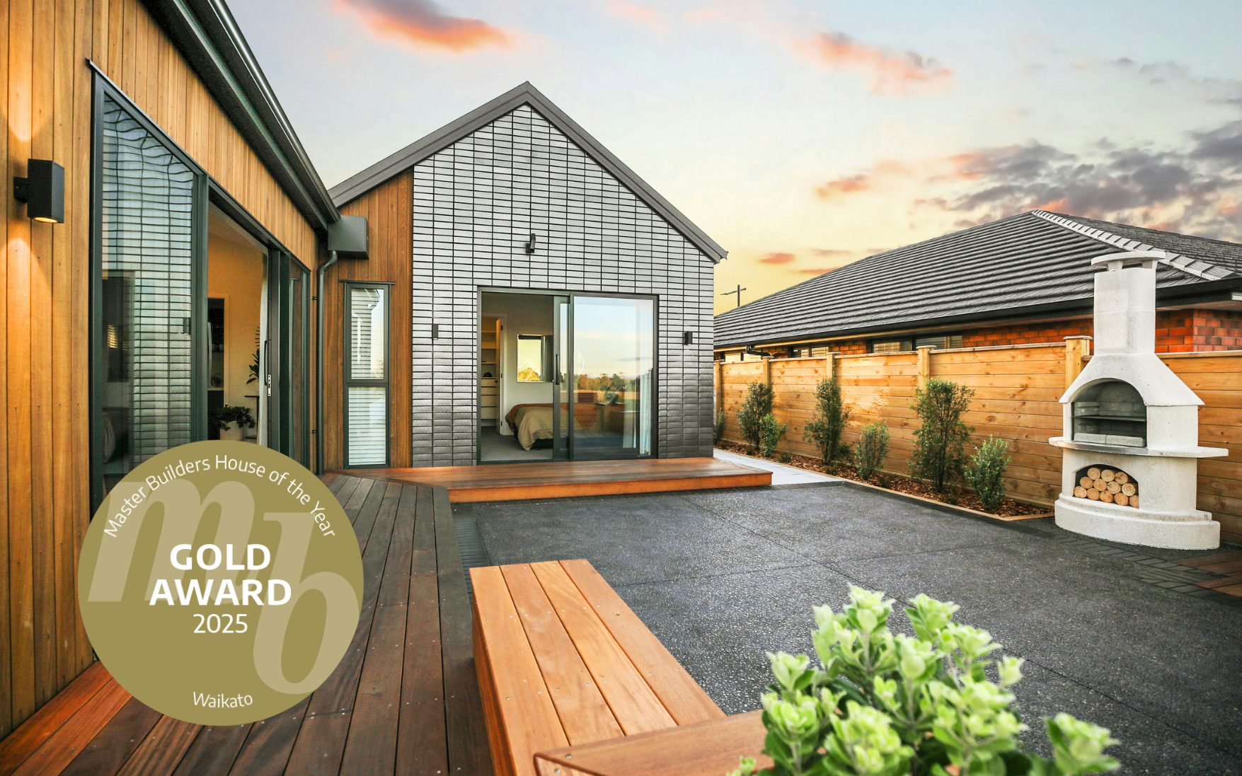 2025 Waikato House of the Year Winner – Modified Cuba Design (Metro Range), 167sqm, 3 Bedrooms