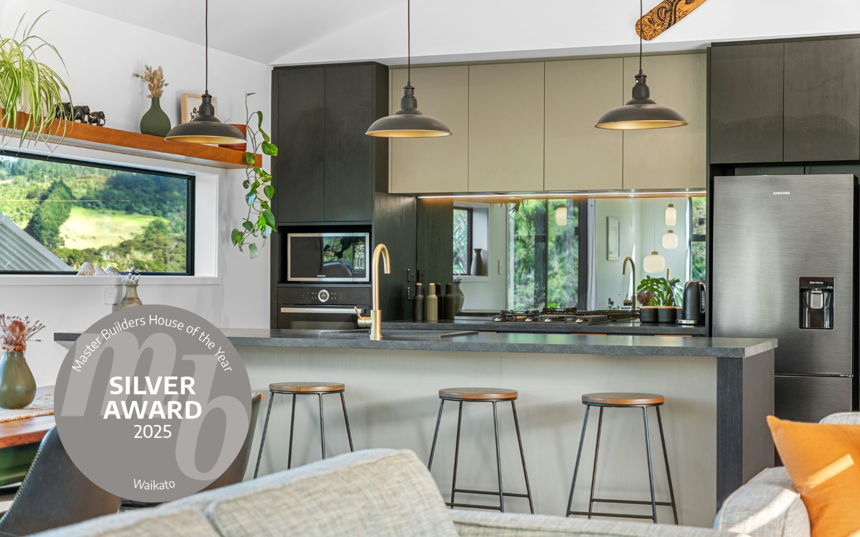 2025 Waikato House of the Year Winner – Modified Cuba Design (Metro Range), 174sqm, 2 Bedrooms