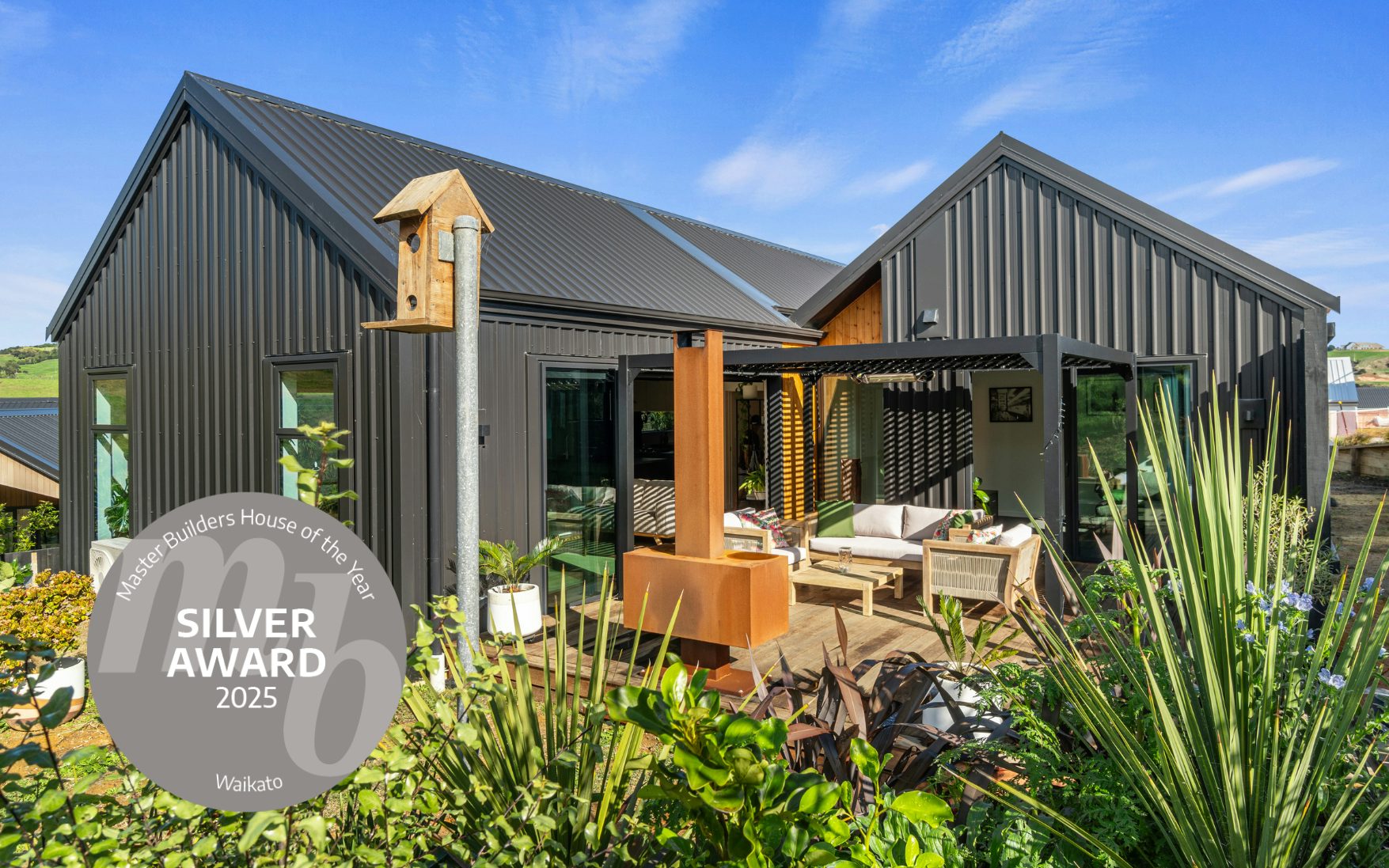 2025 Waikato House of the Year Winner – Modified Cuba Design (Metro Range), 174sqm, 2 Bedrooms