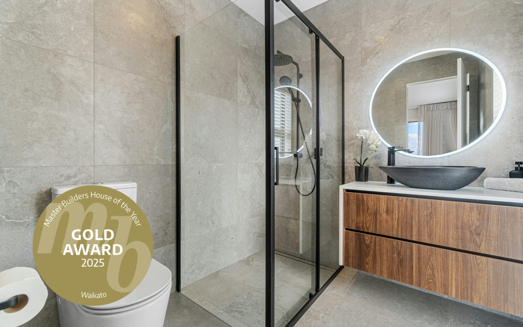 2025 Waikato House of the Year Winner – Modified Cuba Design (Metro Range), 167sqm, 3 Bedrooms