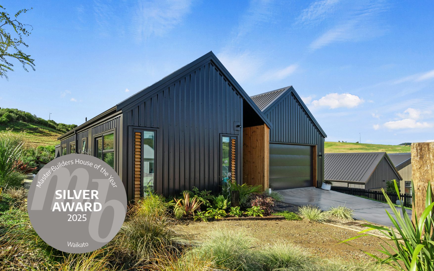 2025 Waikato House of the Year Winner – Modified Cuba Design (Metro Range), 174sqm, 2 Bedrooms