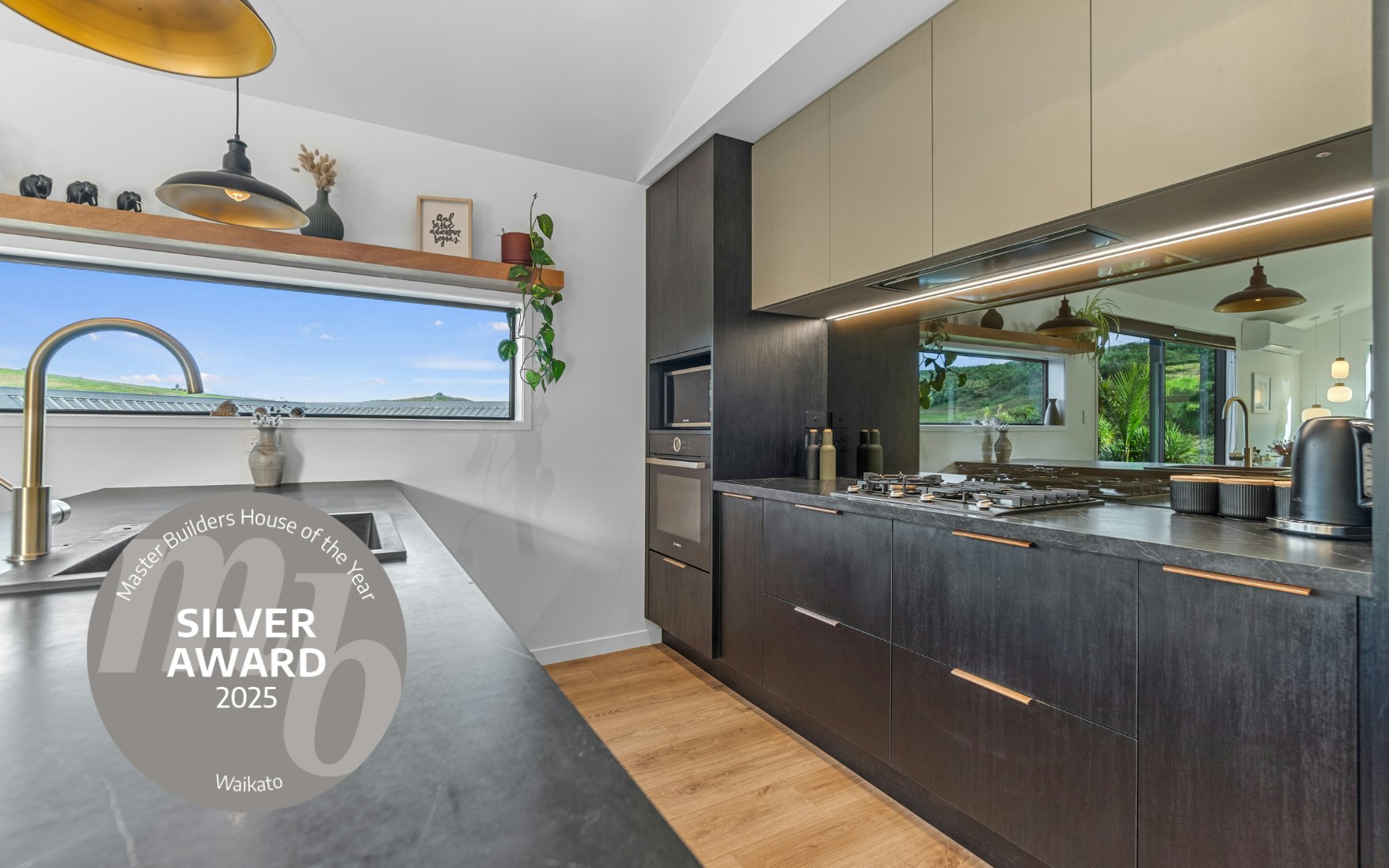 2025 Waikato House of the Year Winner – Modified Cuba Design (Metro Range), 174sqm, 2 Bedrooms