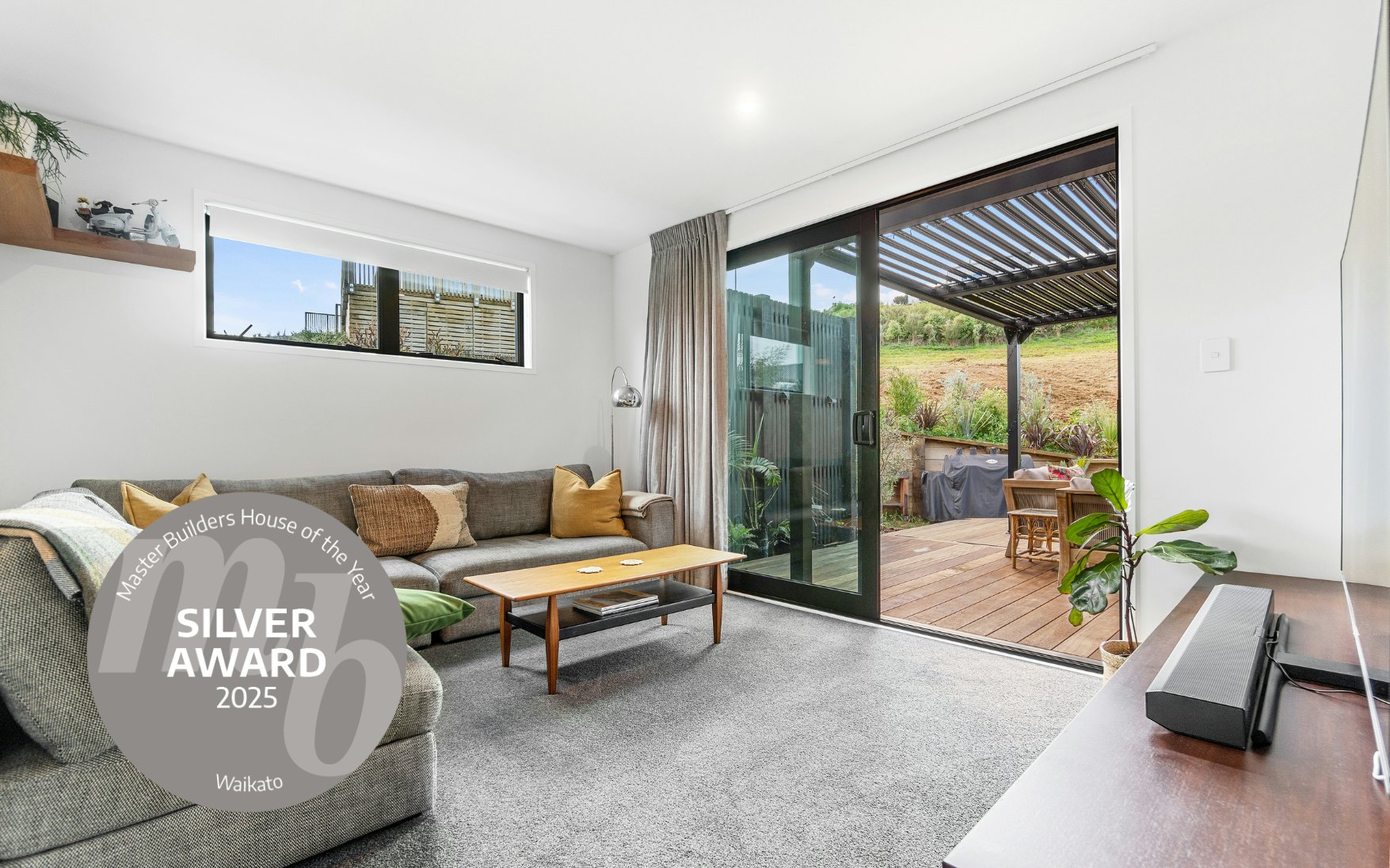 2025 Waikato House of the Year Winner – Modified Cuba Design (Metro Range), 174sqm, 2 Bedrooms