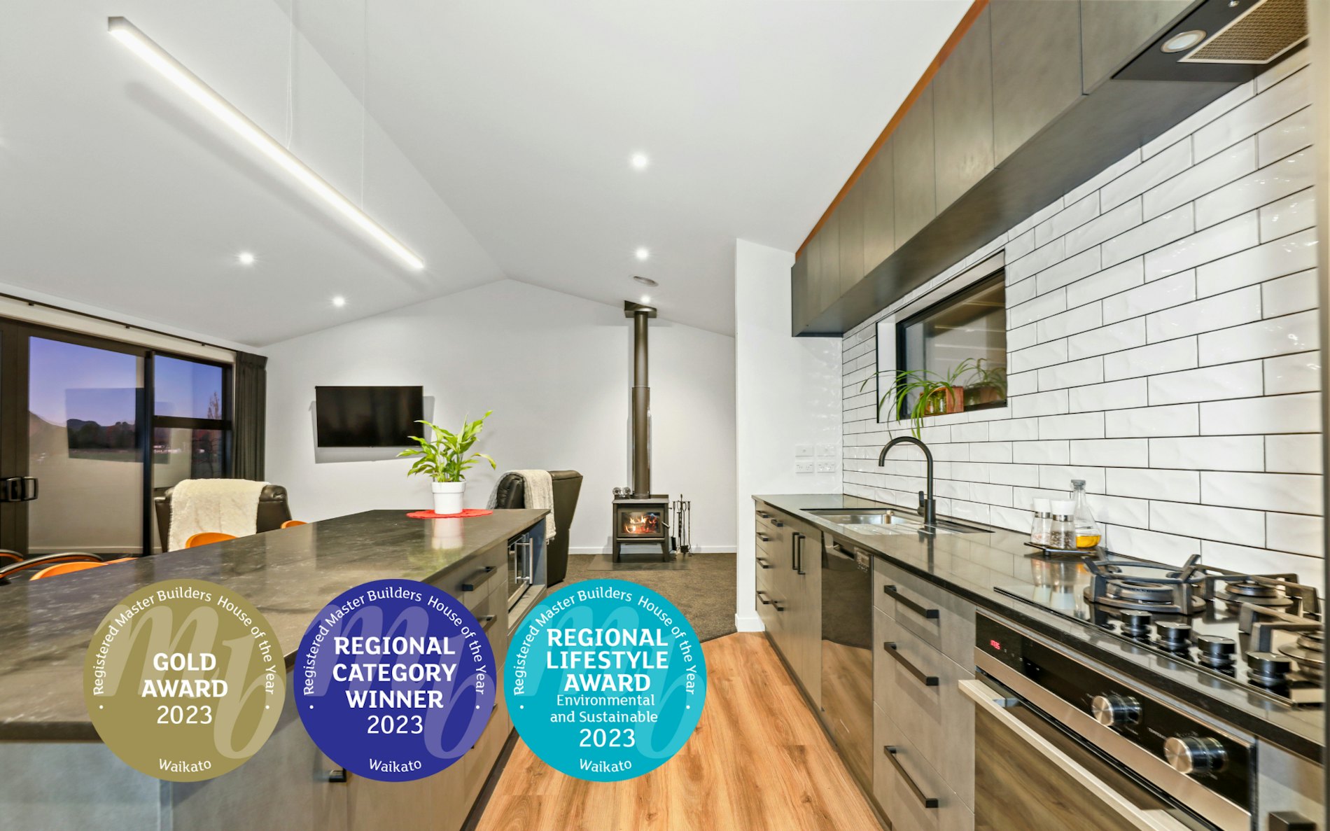 2023 Waikato House of The Year Winner - 126sqm, three-bedroom home 
