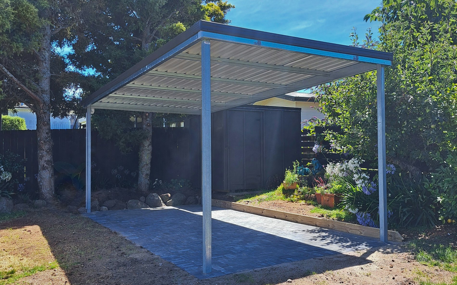 6.0m x 3.0m single carport