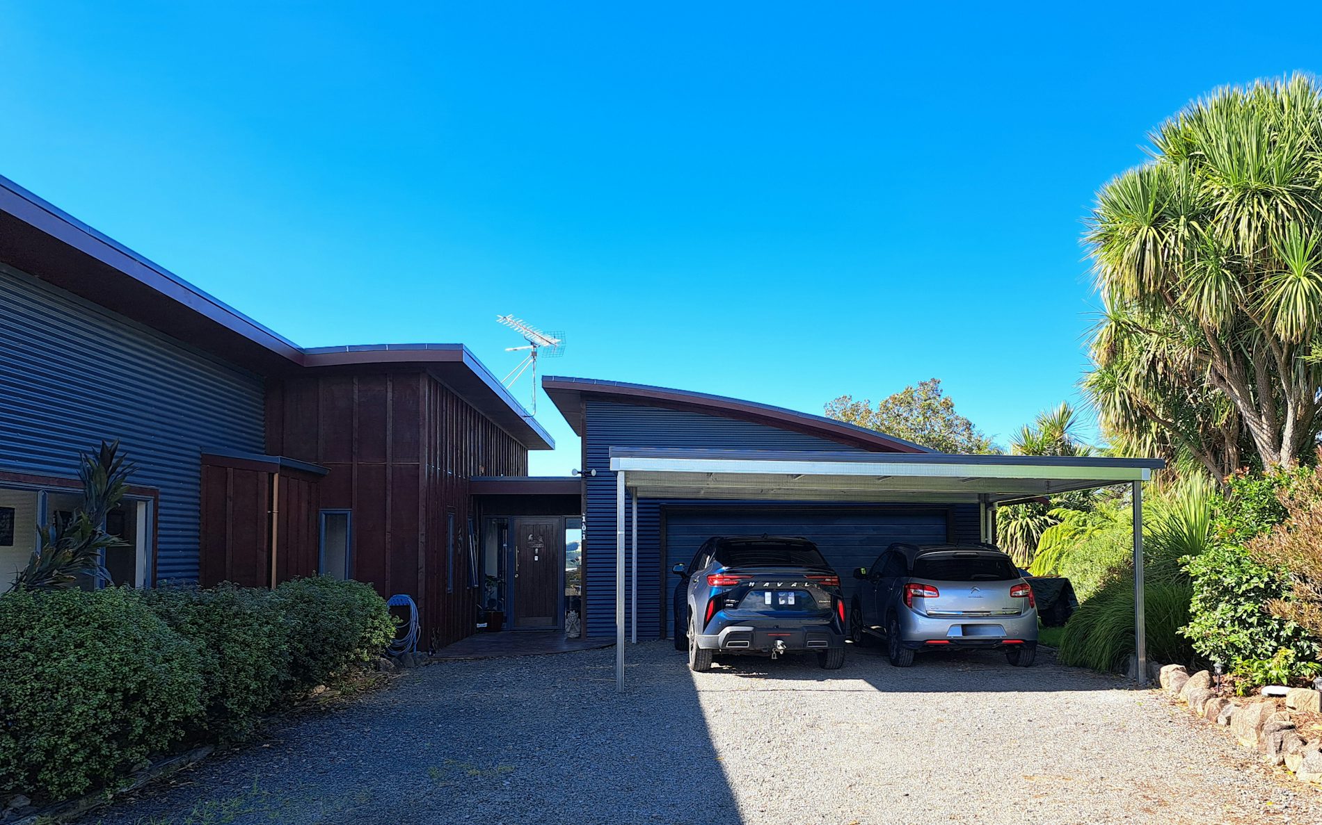 6.0m x 6.0m double carport