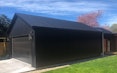 13.8m long x 6m wide 2.42m stud height double garage