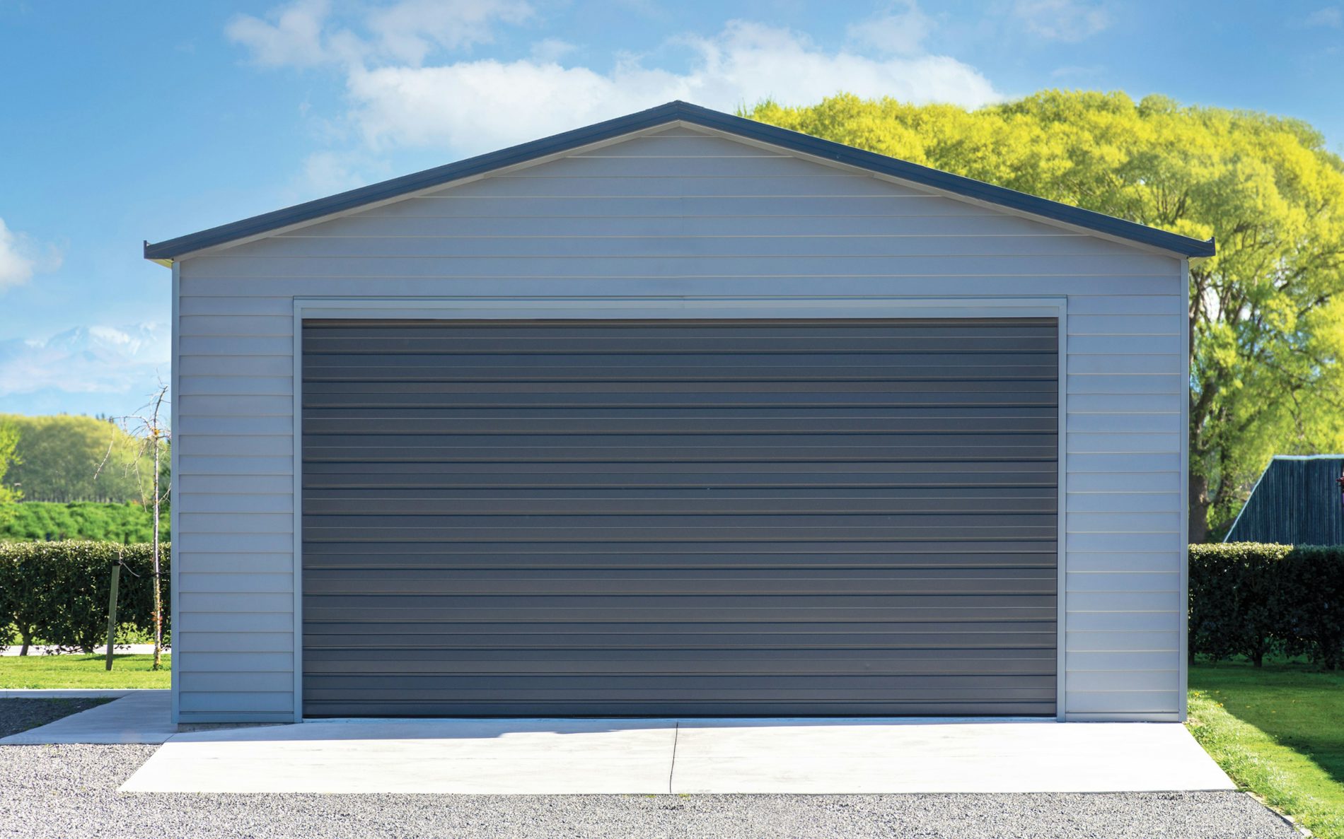 6m x 6m kitset double garage