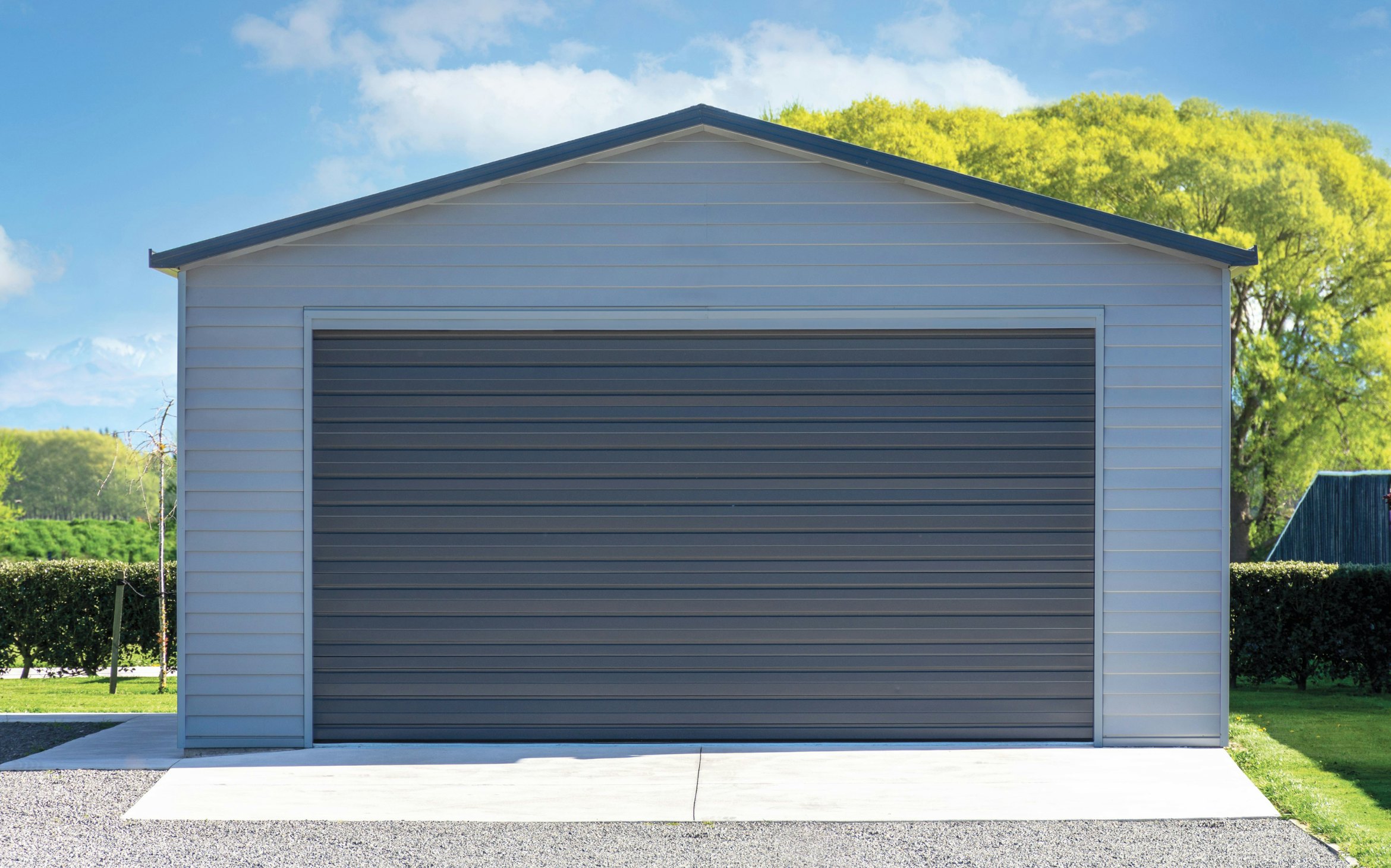 6m x 6m kitset double garage