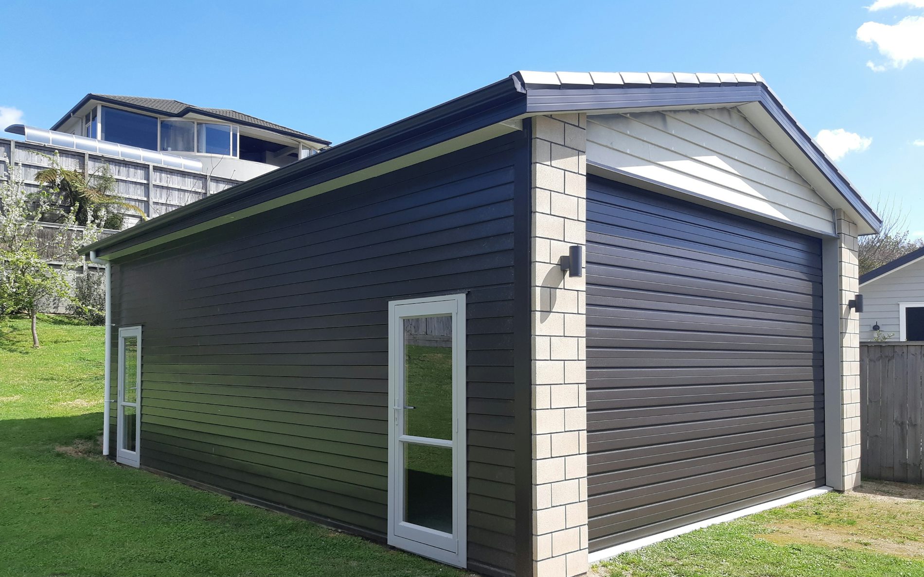 6m x 8.95m with 3.1m stud height custom double garage