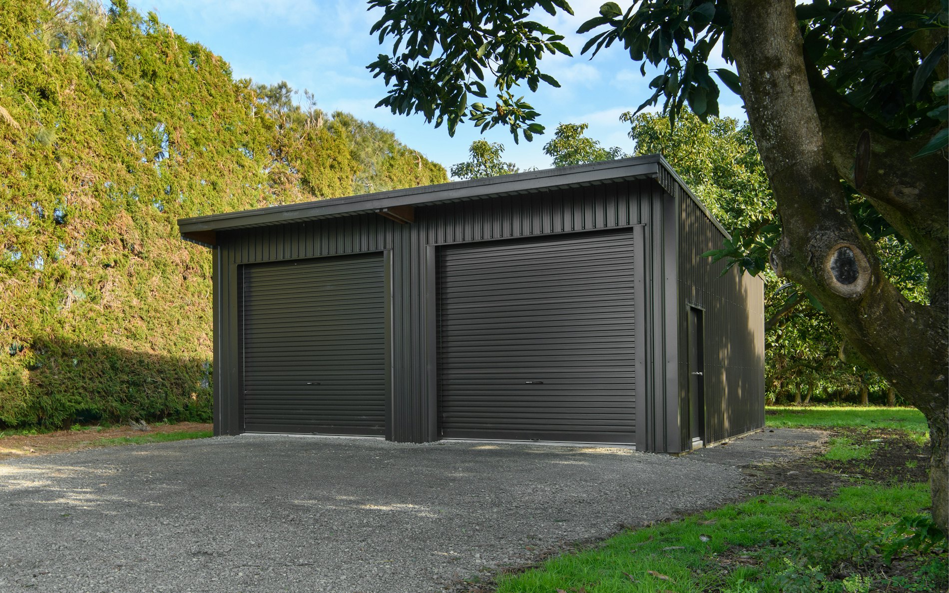 8m x 8m x 3.6m Kitset Two Bay Lean-to