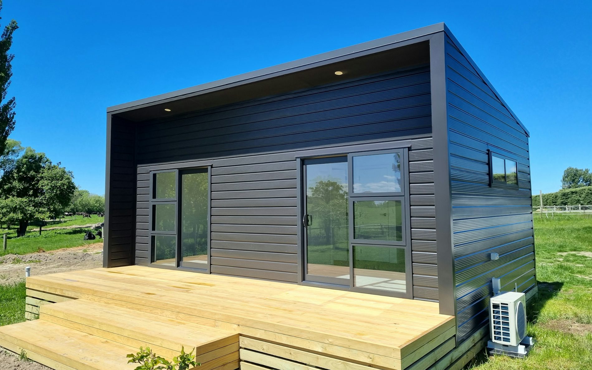 Advantage 30,  Advantage Range, Floor size: 30m², Complete with kitchenette, relaxing living area, separate bedroom with storage and an ensuite bathroom