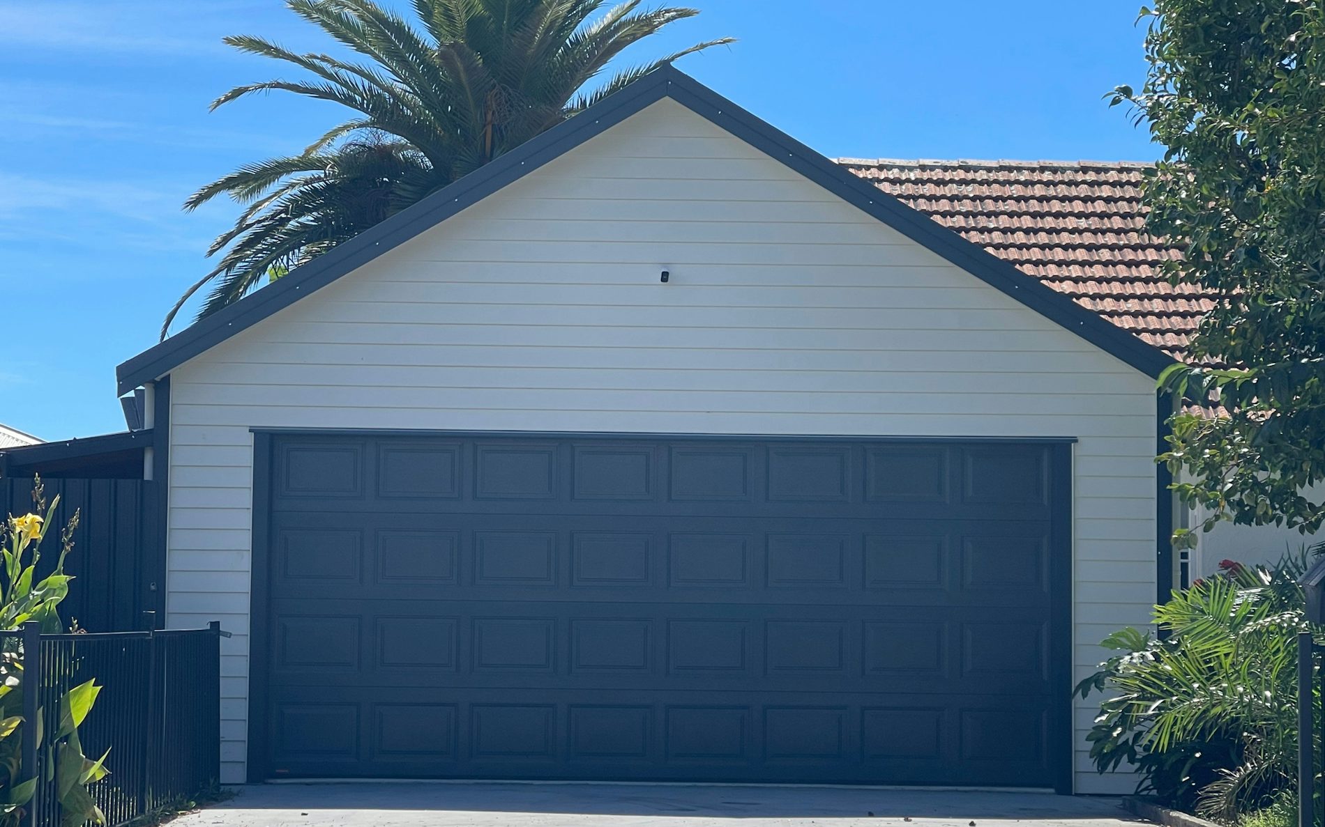 Custom Double Garage