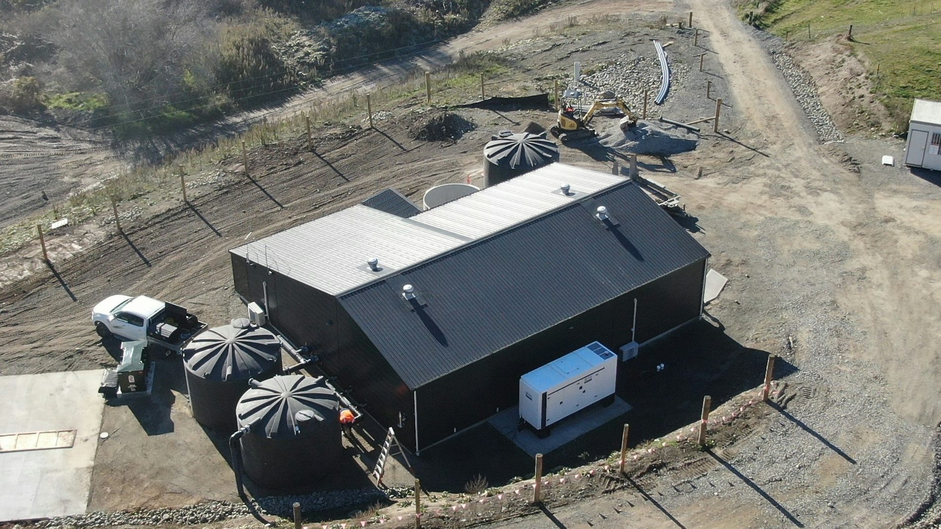 Importance Level 3 engineered pump shed