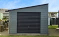 Mono-pitch single garage