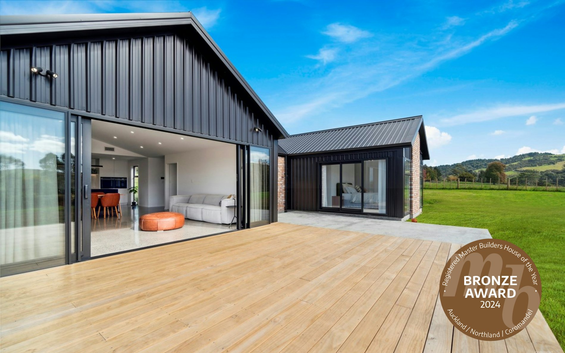 2024 Auckland / Northland / Coromandel House of the Year Winner – Design and build, 230sqm, 4 Bedrooms
