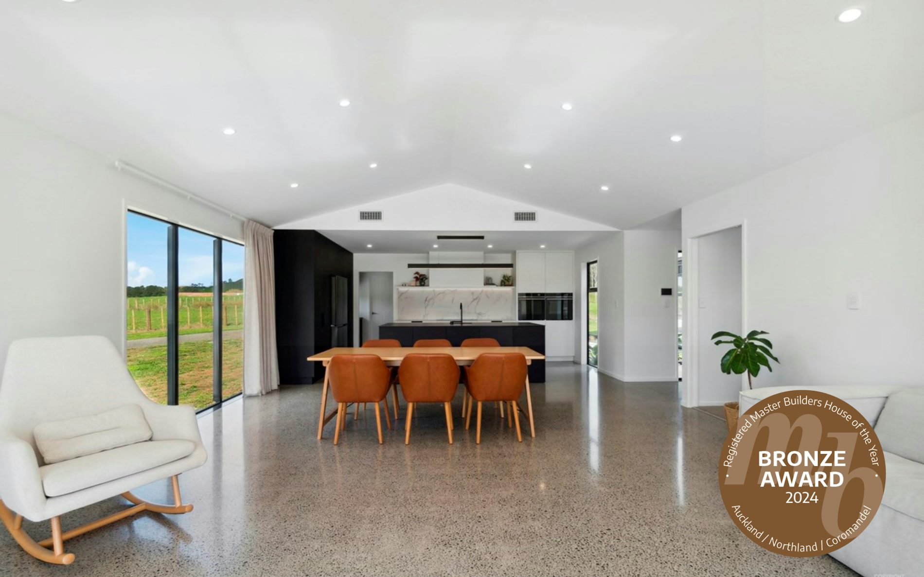 2024 Auckland / Northland / Coromandel House of the Year Winner – Design and build, 230sqm, 4 Bedrooms
