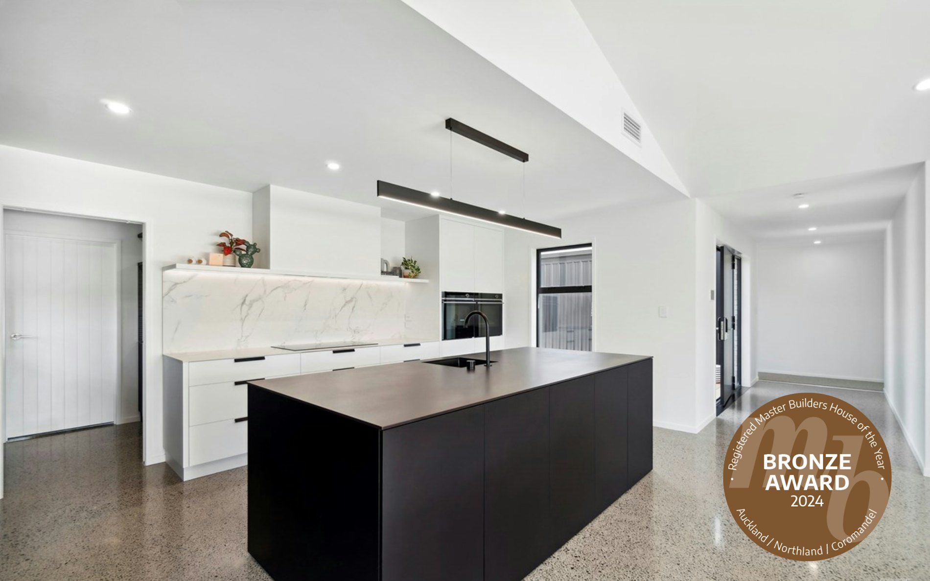 2024 Auckland / Northland / Coromandel House of the Year Winner – Design and build, 230sqm, 4 Bedrooms