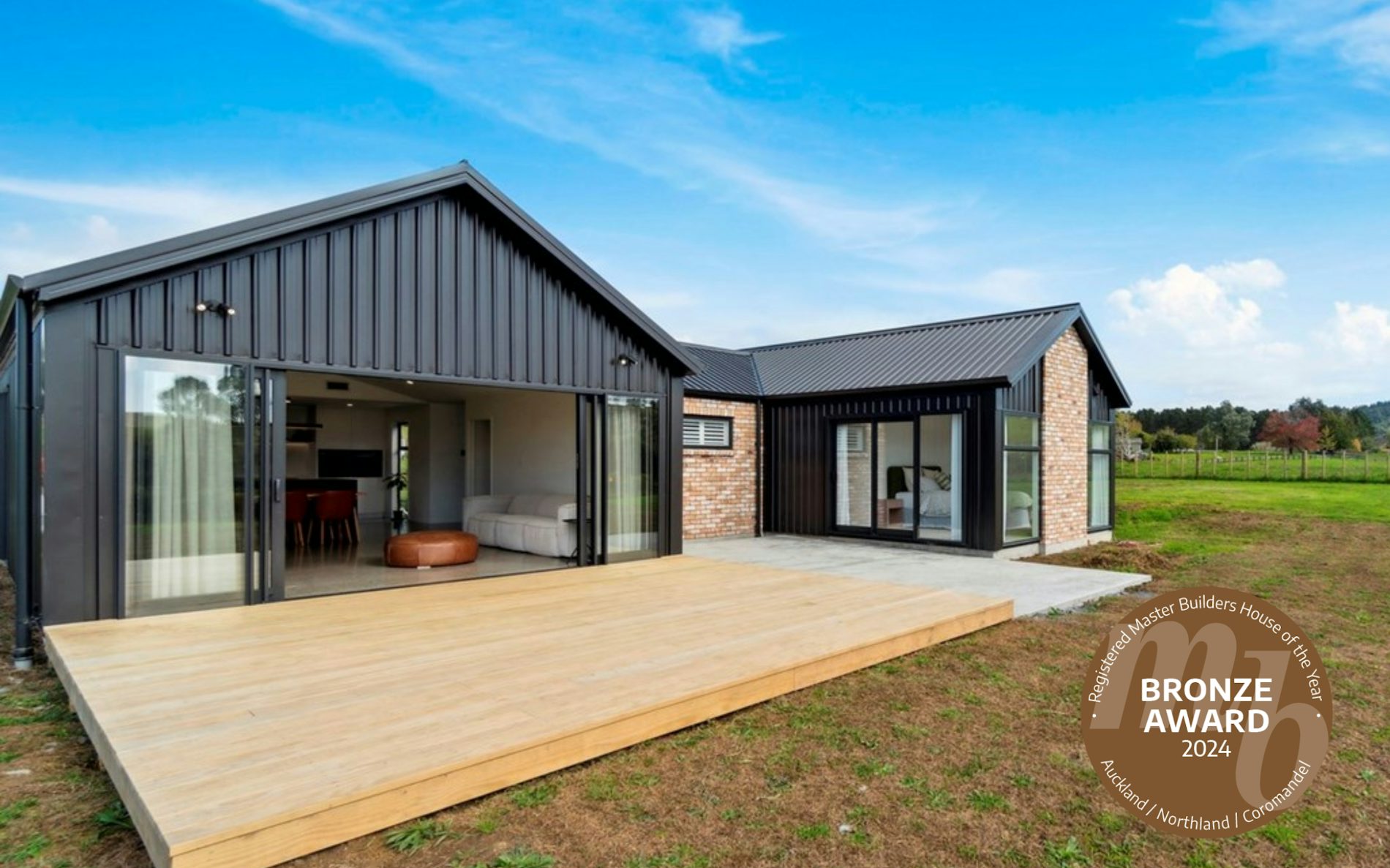 2024 Auckland / Northland / Coromandel House of the Year Winner – Design and build, 230sqm, 4 Bedrooms