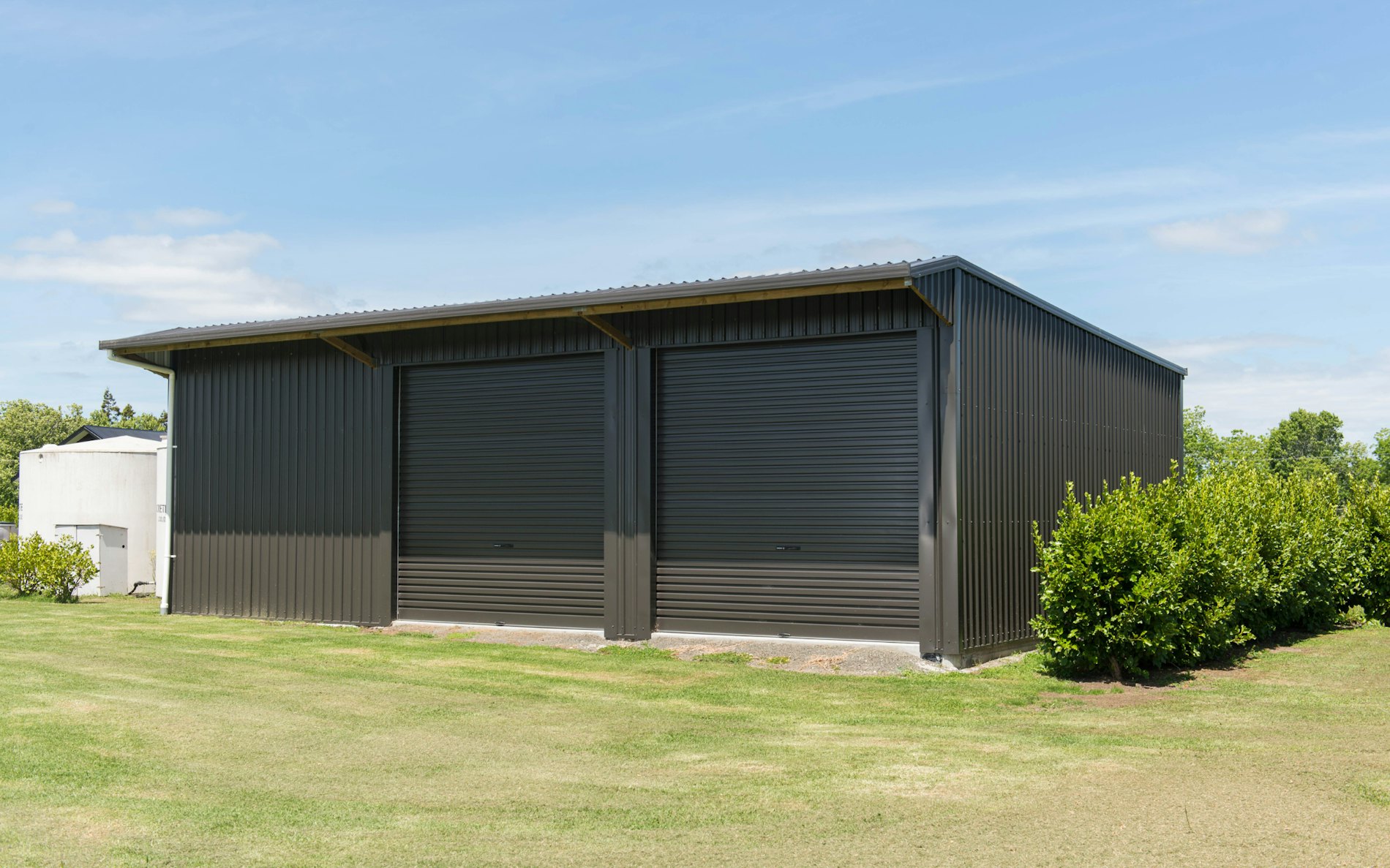 Stand Tough farm building with Broken Canopy