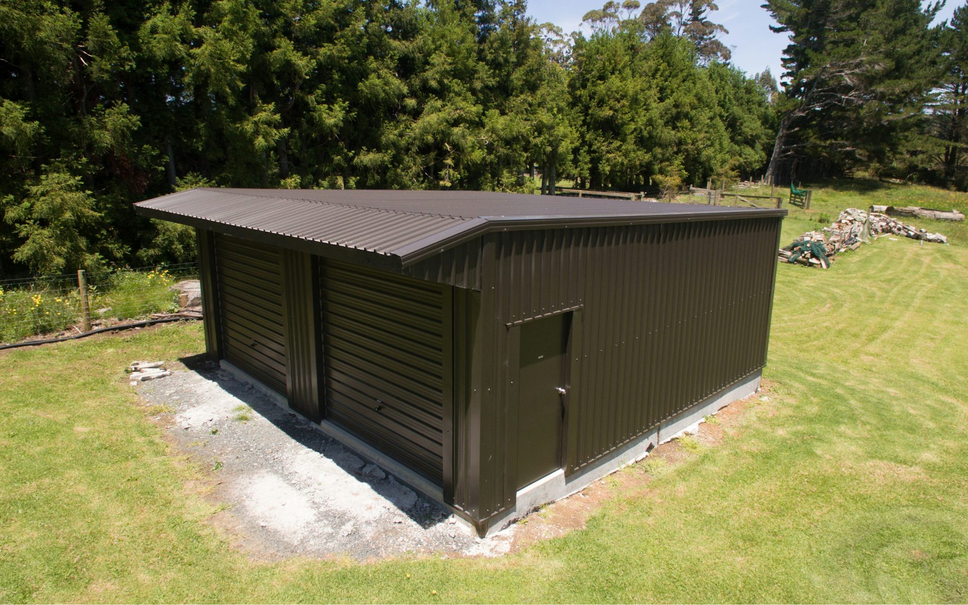  Stand Tough farm building with with Broken Canopy 