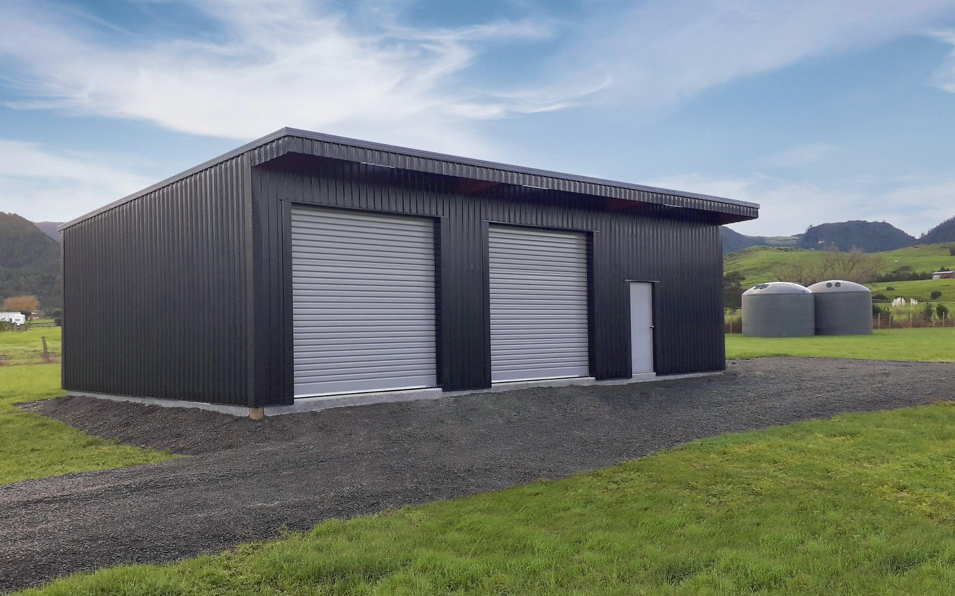 Stand-Tough™, lean to 12.6m Long x 6.95m Deep x 3.6m, Grey Friars farm building