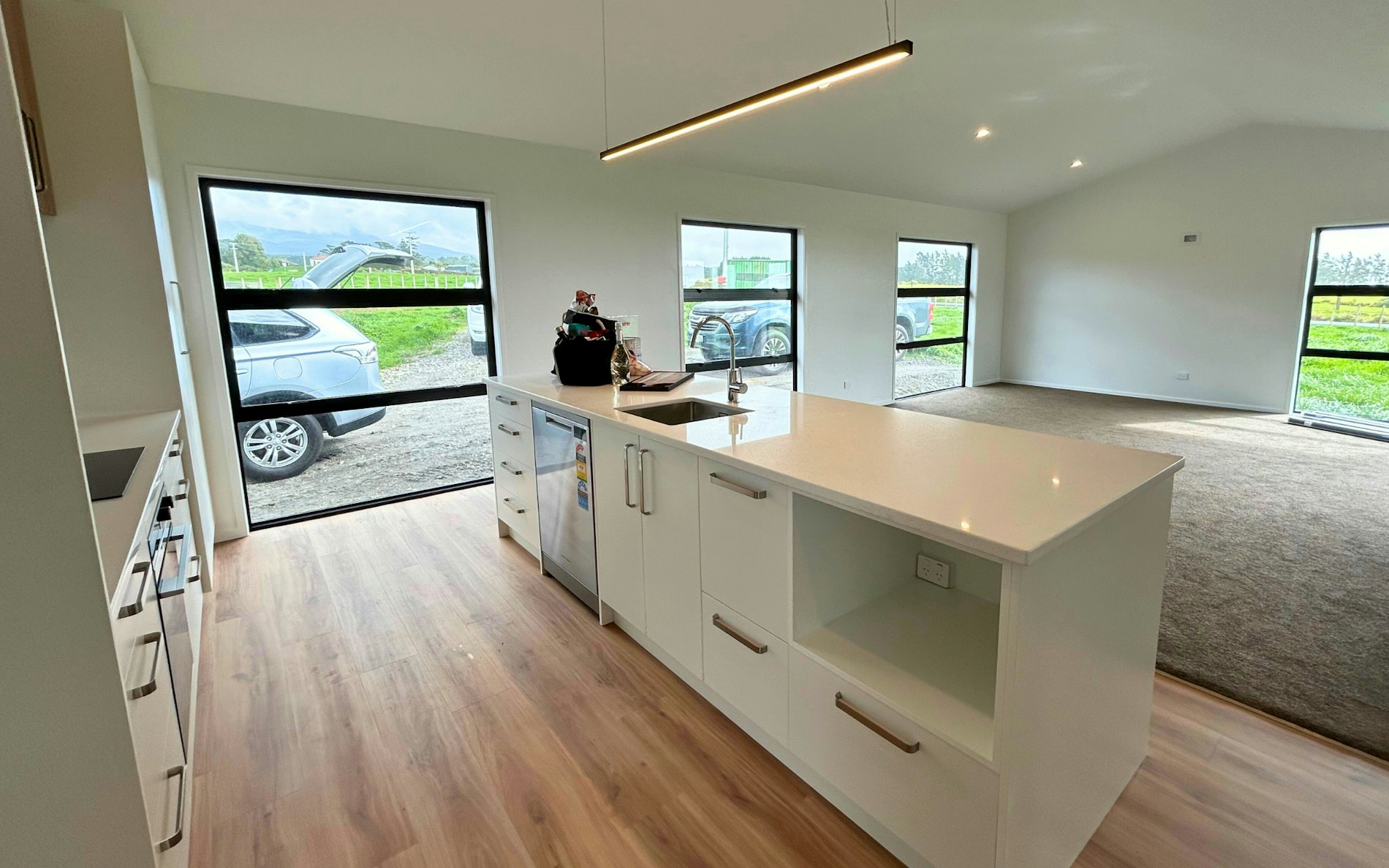 Weka plan from Freedom Range with Raked ceilings