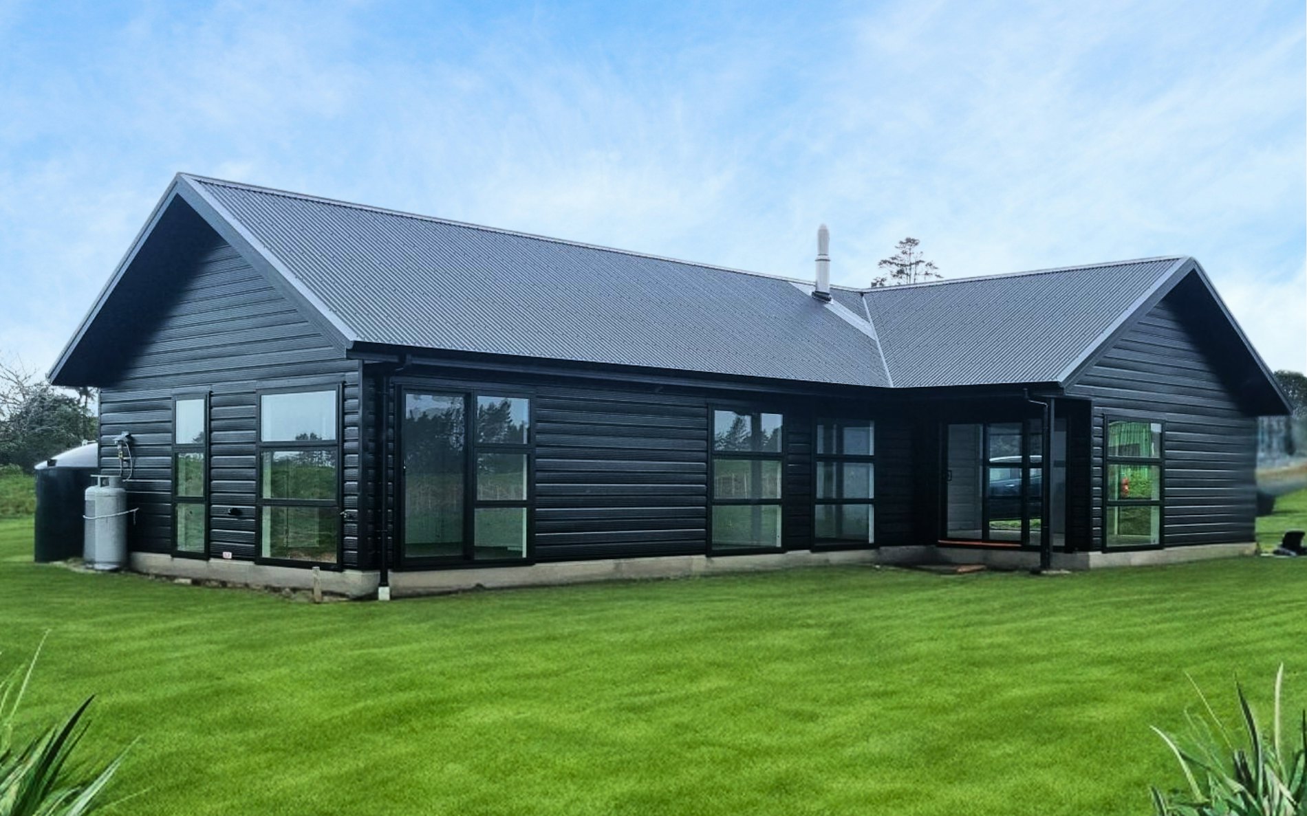 Weka plan from Freedom Range with Raked ceilings